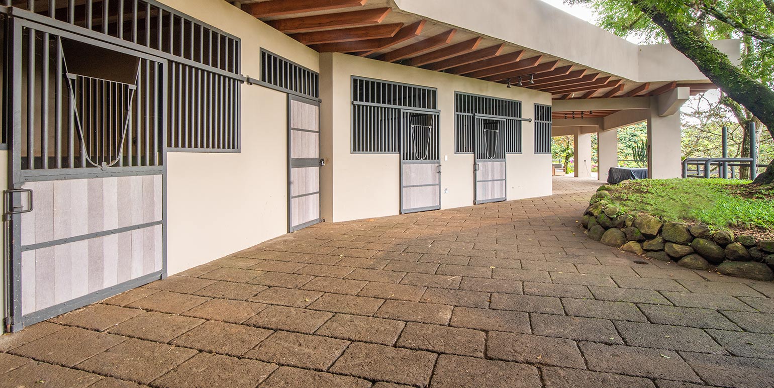 State-of-the-art stables