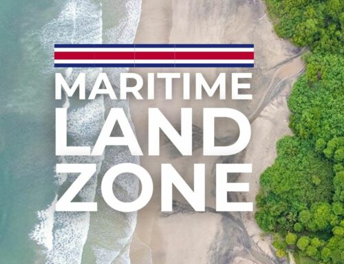 What is the maritime land zone in Costa Rica?