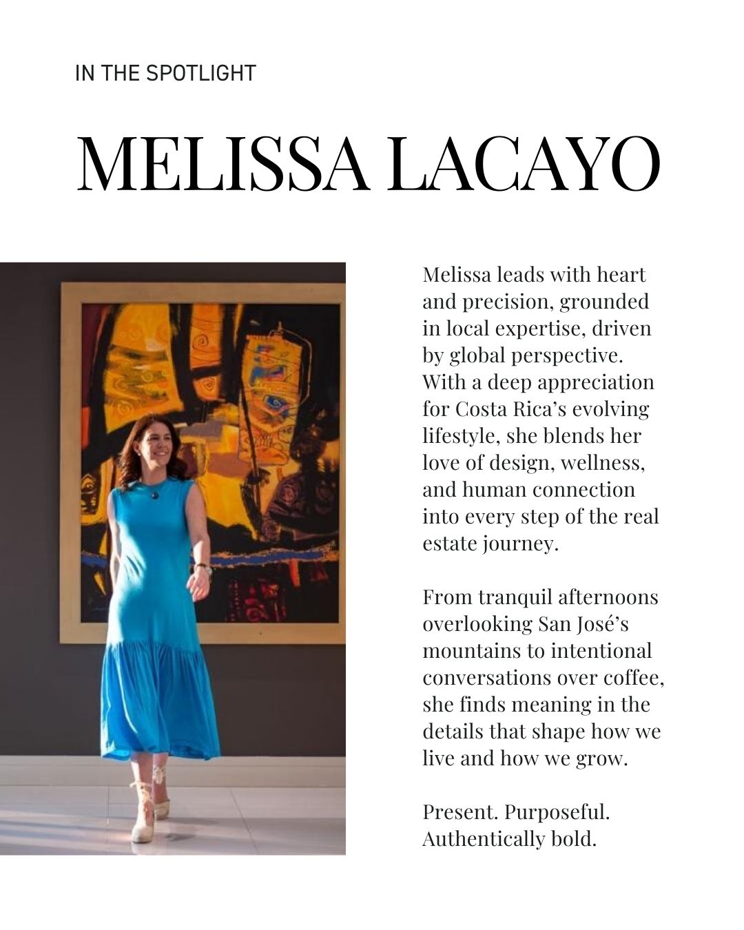 Melissa Lacayo In The Spotlight 2 Melissa Lacayo